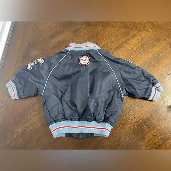 Koala jacket boys 0-3 month blue “lil slugger” wind sports bomber jacket cl - Picture 3 of 5